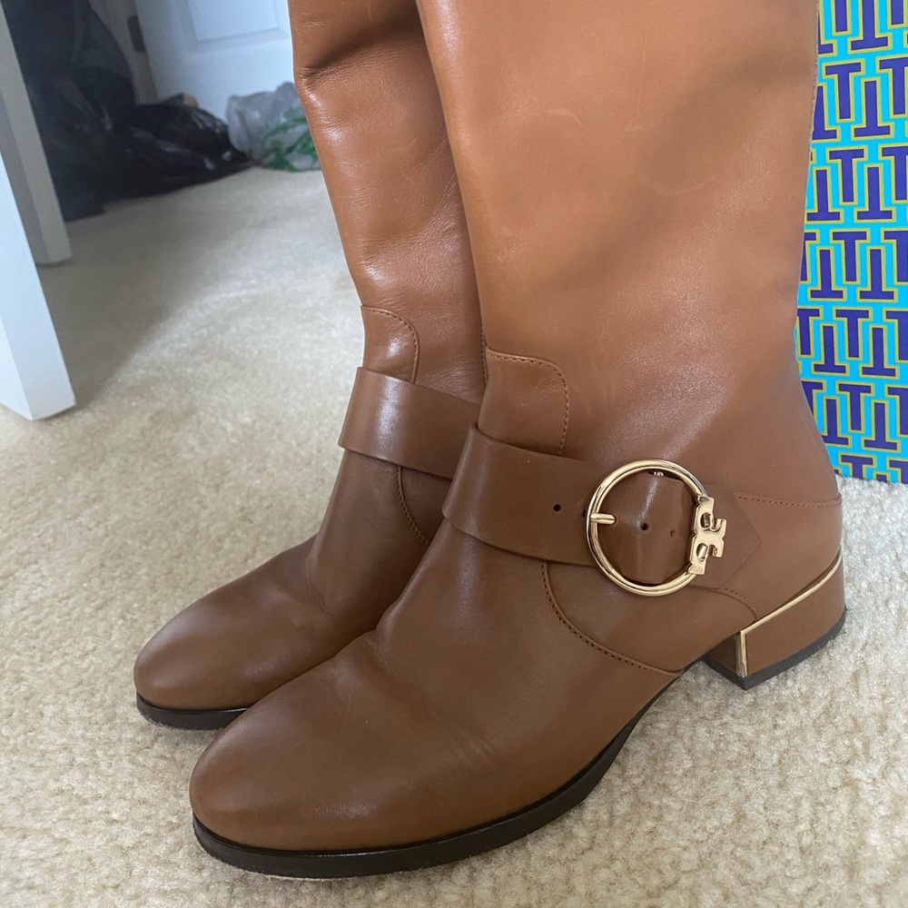 Tory Burch Sofia riding boot size 7 - Picture 4 of 9